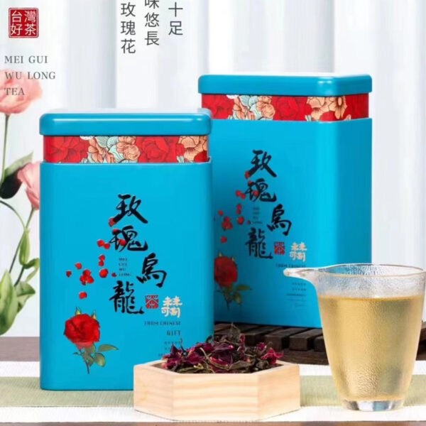 Rose oolong tea Taiwan specialty camellia perfect fusion fashion oolong tea - Image 7