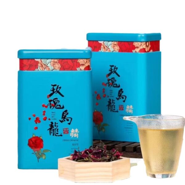 Rose oolong tea Taiwan specialty camellia perfect fusion fashion oolong tea - Image 2