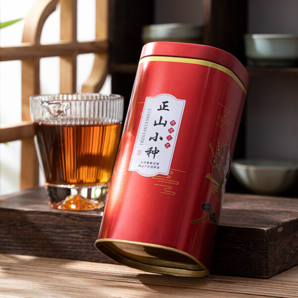 Wuyishan specialty special grade Zhengshan small black tea strong fragrance bulk 150g can - Image 4