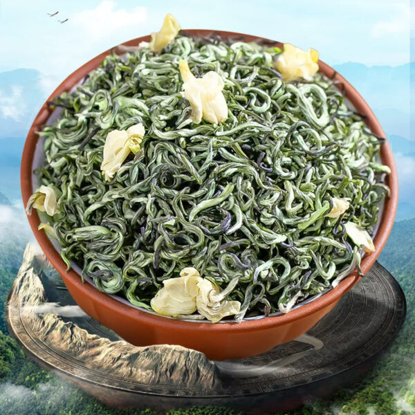 Chinese Famous Tea Jasmine Tea Bitan Piaoxue 250g - Image 3