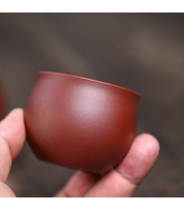 Yixing purple sand handmade personal small mouth cup - Image 3