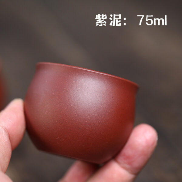 Yixing purple sand handmade personal small mouth cup - Image 5