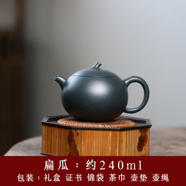 Yixing purple sand nine-ling Clivia purple clay pot - Image 6